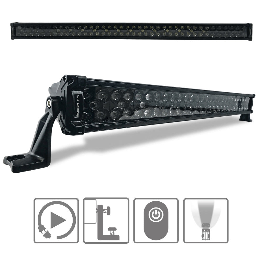 Extreme LED - 40" Extreme Stealth Dual Row 285W Combo Beam LED Light Bar