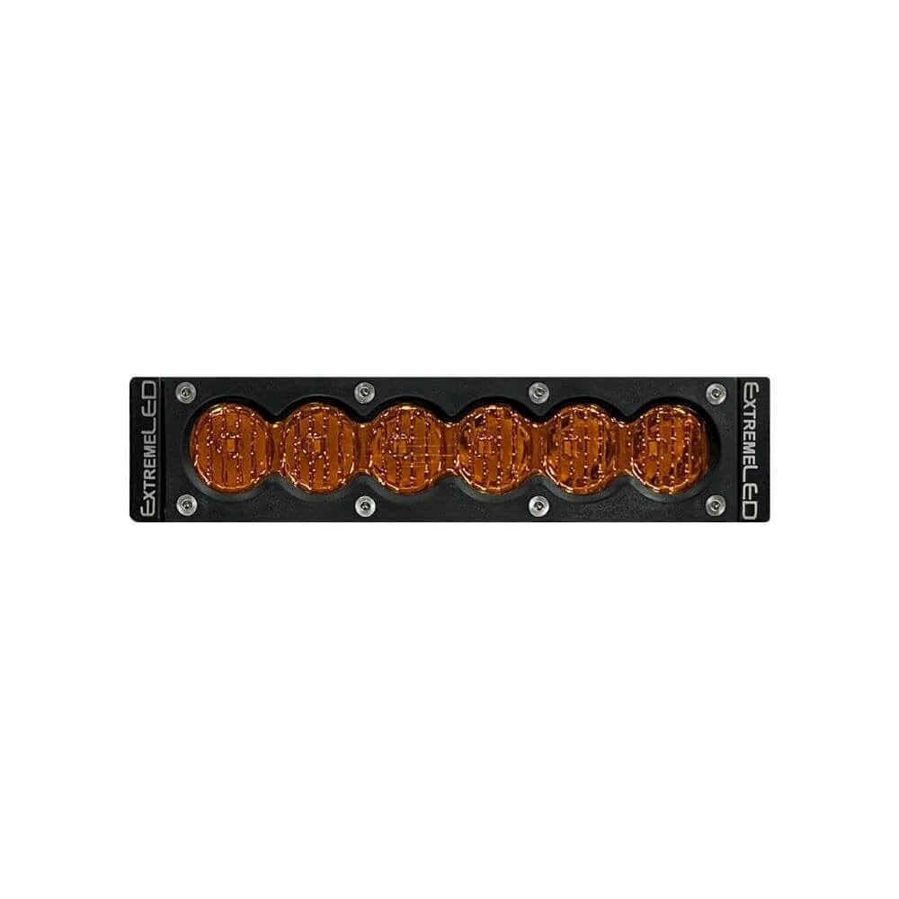 Extreme LED - 6" X6S Slim Amber 30W Flood LED Light Bar