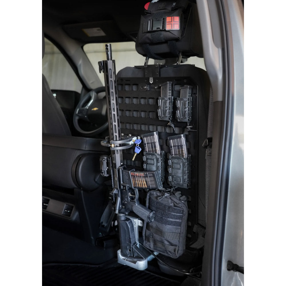 Lockable Gun Rack For Rv Grey Man Tactical - #301 - Vehicle Dual Seat Back Locking RMP™ Package