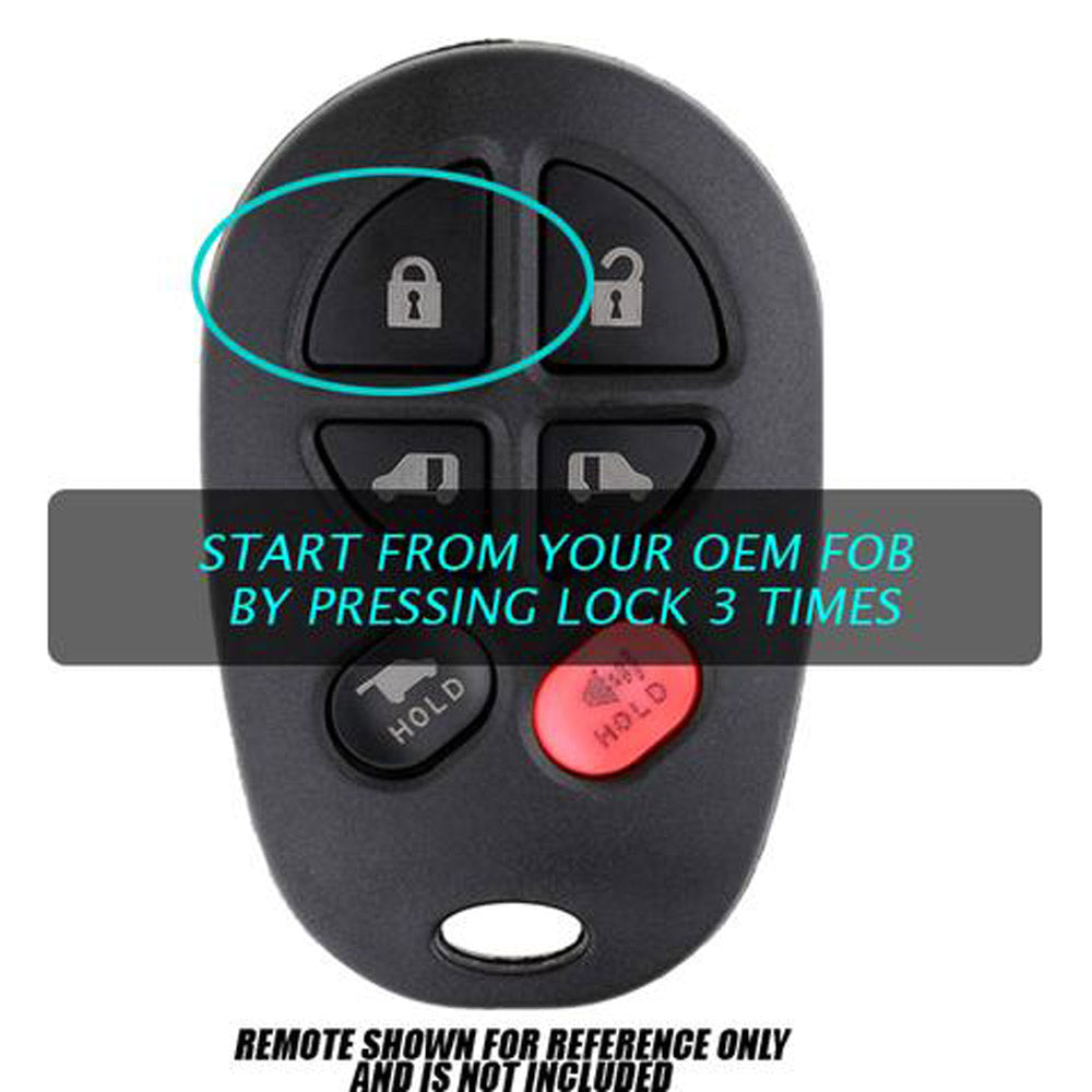 (G Key) Plug & Play Remote Start - Toyota 4Runner (2010-2019)