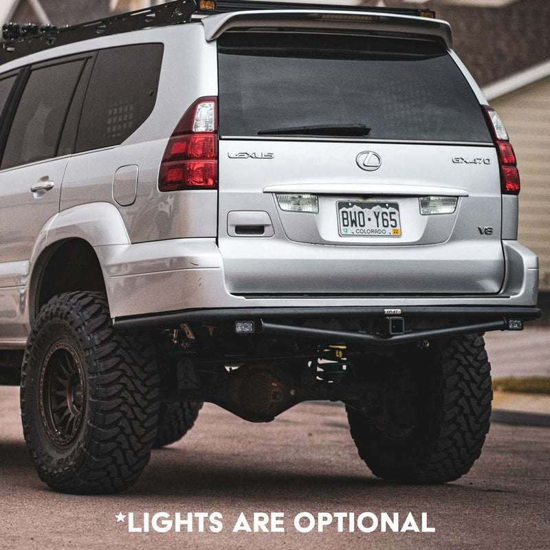 2003-2009 Unpainted Factory Style W/Light Roof Spoiler For Lexus GX 470 2003-2009 Unpainted Factory Style W/Light Roof Spoiler For Lexus GX 470