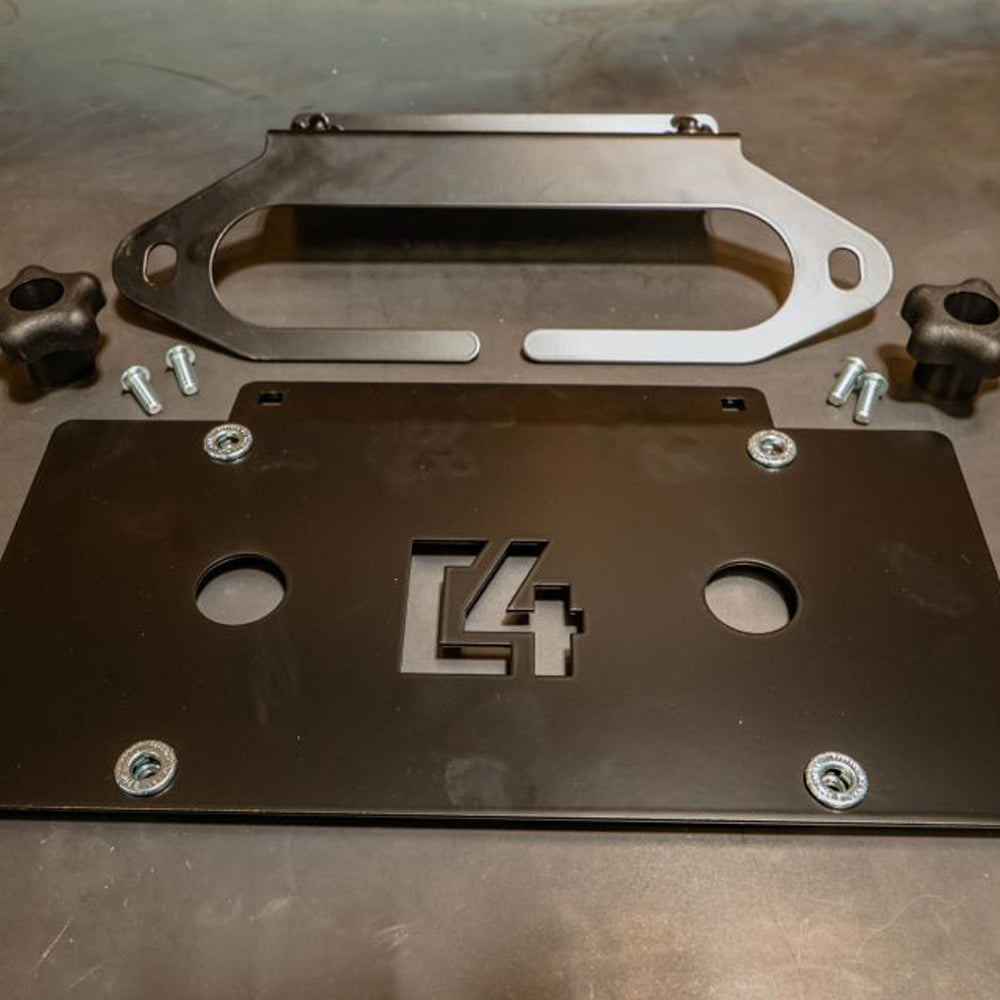 C4 Fabrication - Hawse License Plate Mount
