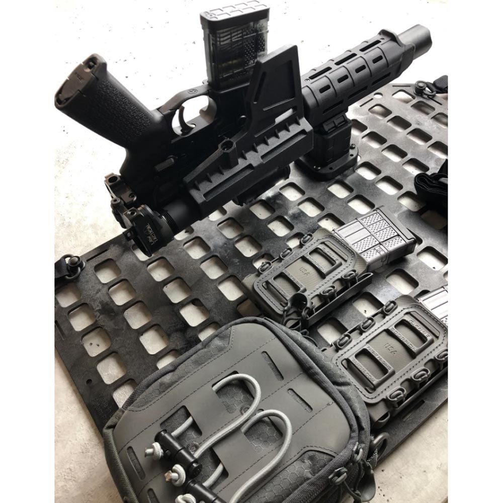 Grey Man Tactical - Vehicle Locking Rifle Rack - Raptor Picatinny Mount™ + 15.25 x 25 RMP™