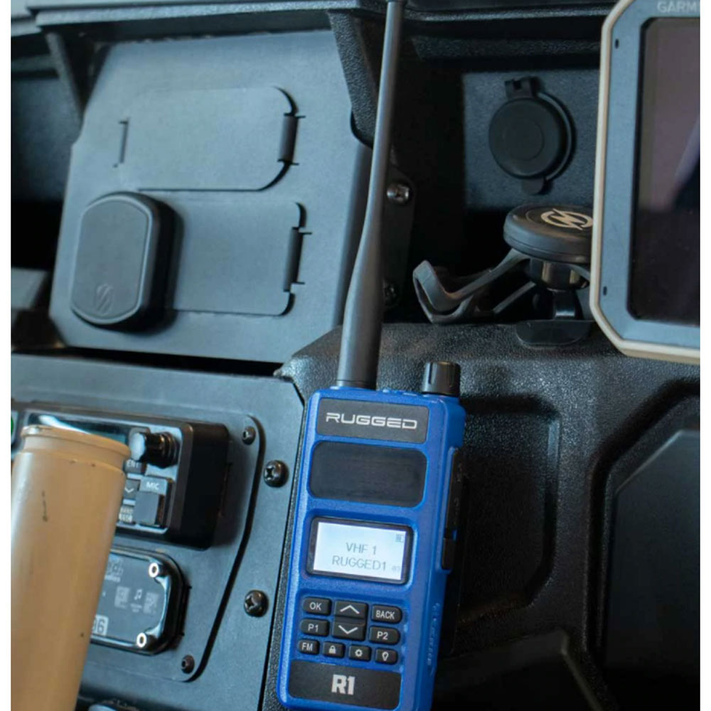 Rugged Radios - Single Side Handheld Radio Mount for R1 / GMR2 /RDH16 / V3 / RH5R