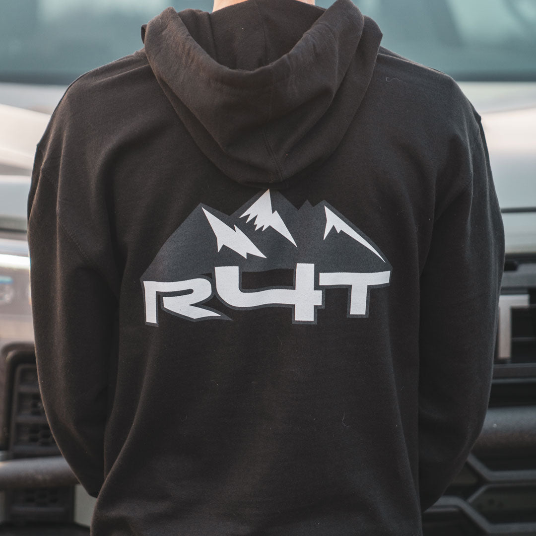 R4T - Hoodie Stealth R4T Mountain Logo - Black