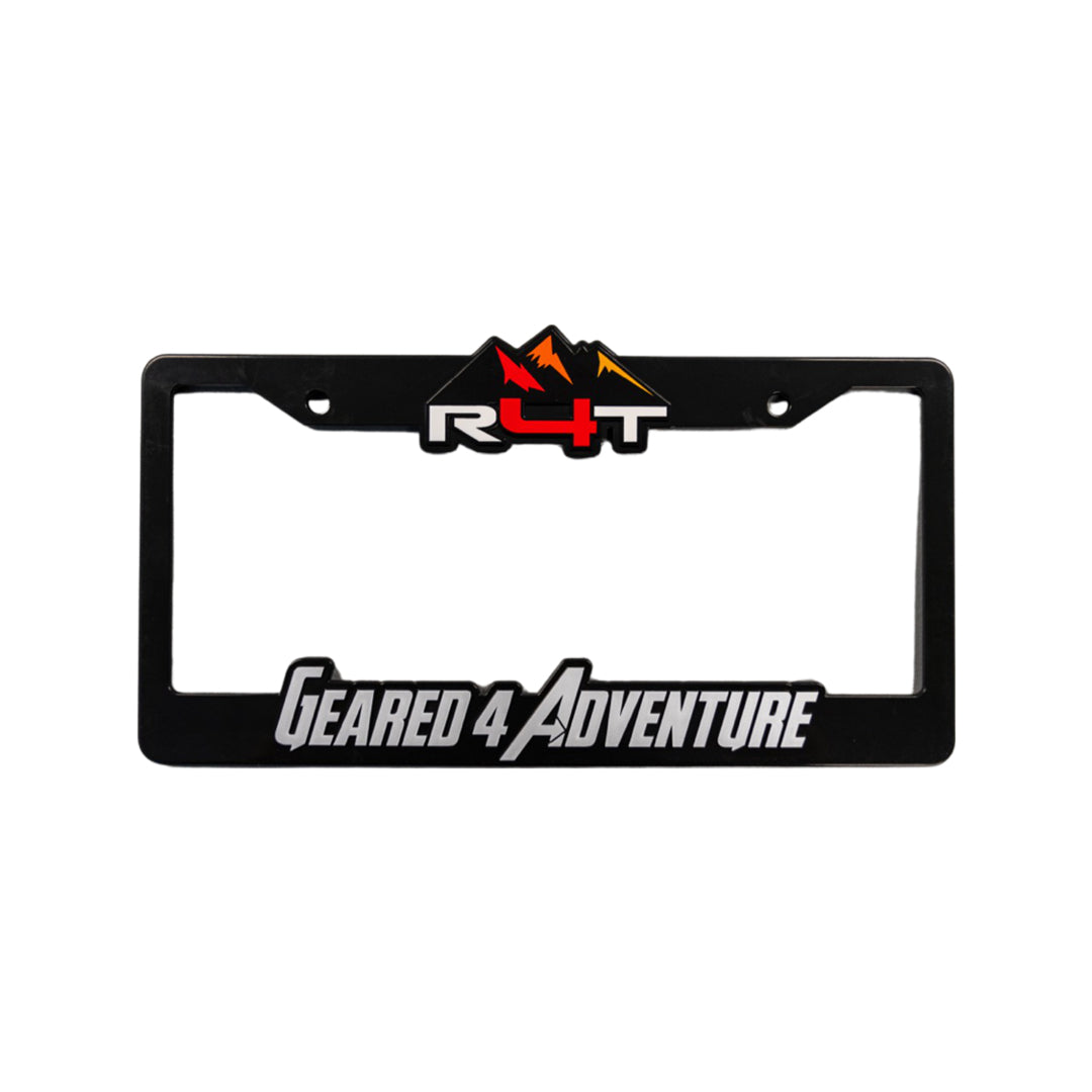R4T - Geared 4 Adventure License Plate Frame