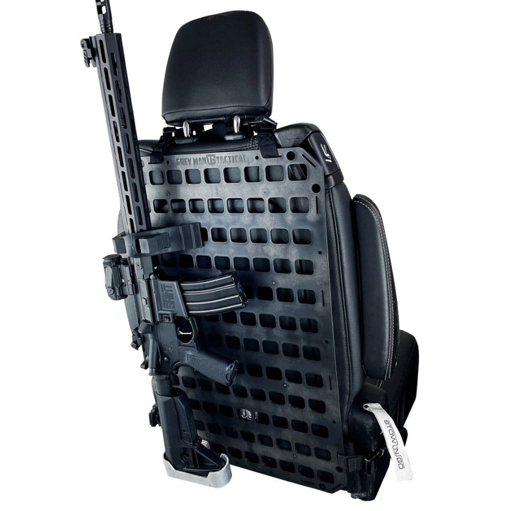 Grey Man Tactical - Vehicle Rifle Rack - Buttstock Cup Kit + Rubber Clamp + 15.25 x 25 RMP™