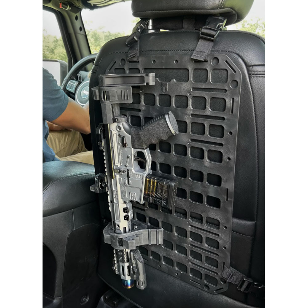 Grey Man Tactical - Vehicle Rifle Rack - Rubber Clamps + 12.25 x 21 RMP™