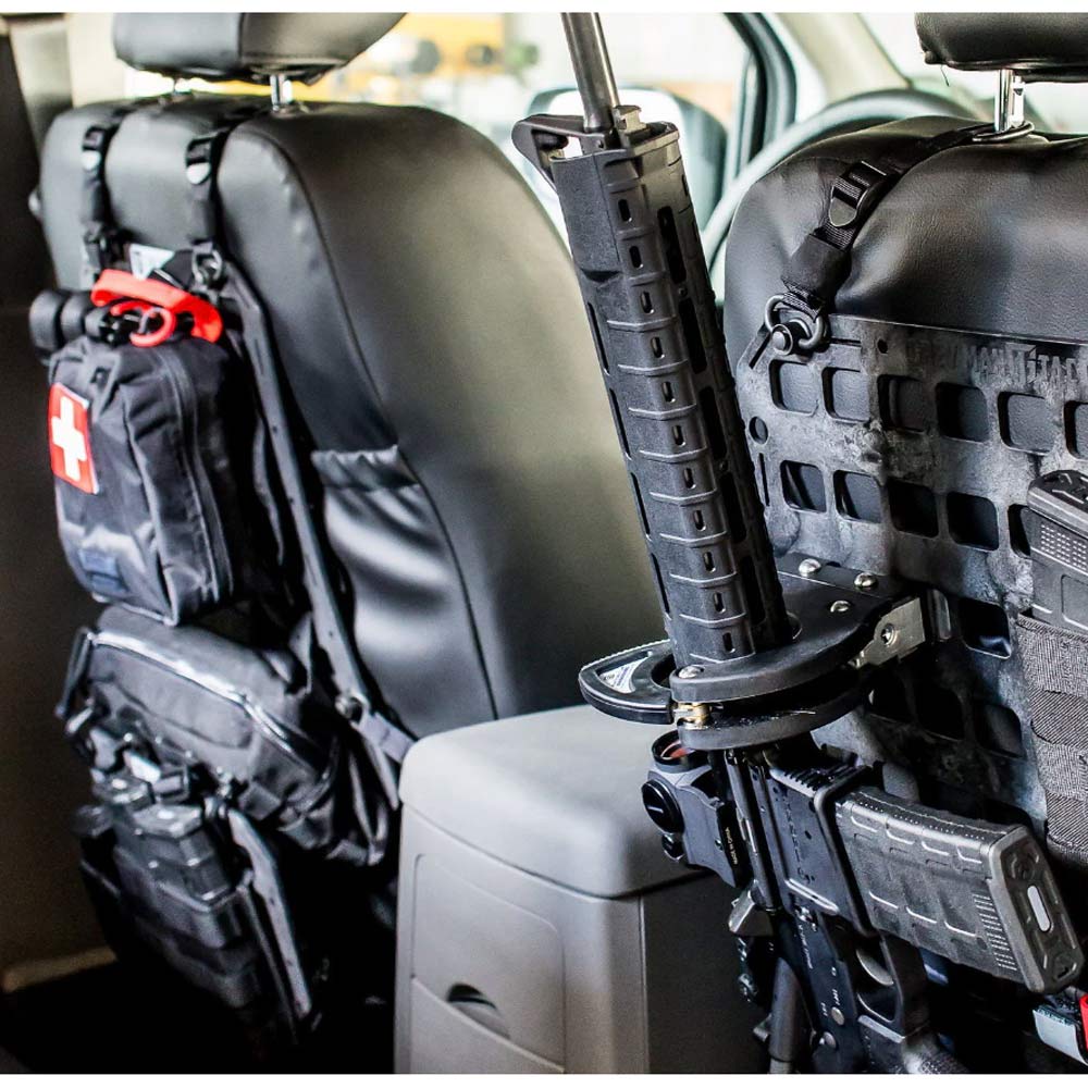 Lockable Gun Rack For Rv Grey Man Tactical - Vehicle Locking Rifle Rack - SC-6 Mount + 15.25 x
