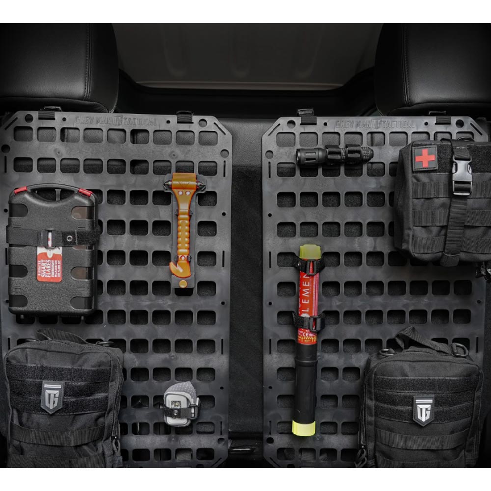 Car Seat Organizer Motorhome Accessories Interior, 62 X 41 Cm - Dark Grey