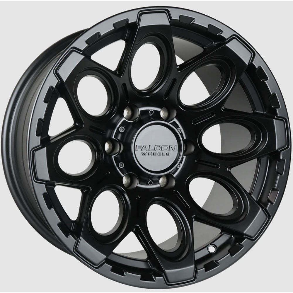 Falcon Wheels - T6 - Matte Black