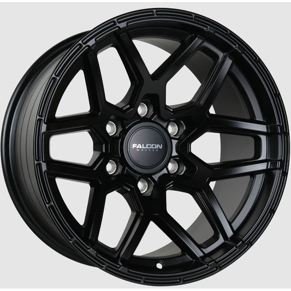 Falcon wheels  T1 マットブラック 20インチ １本 T1