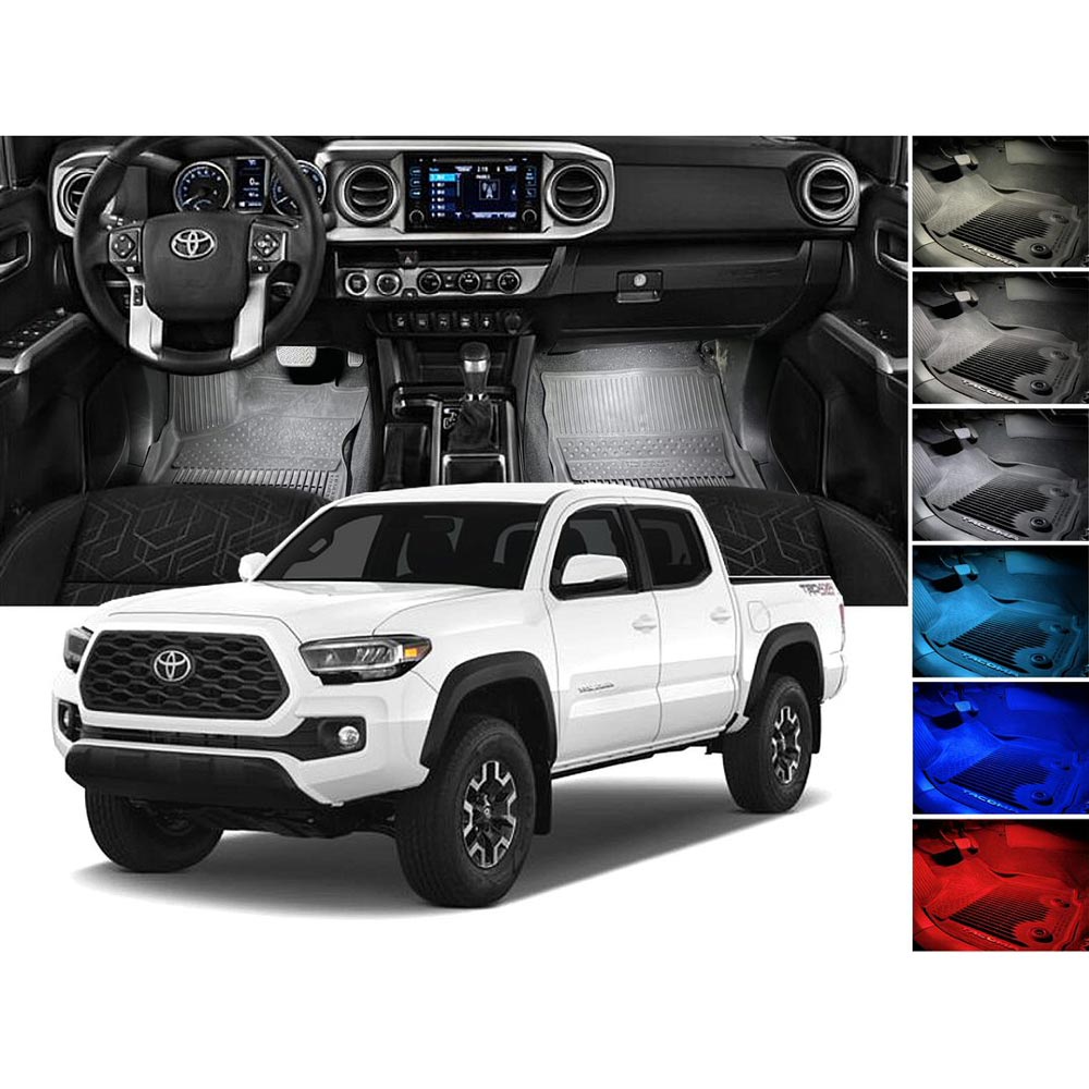 VLEDS - Dual Output Front Footwell Kit - Toyota Tacoma (2016-2022)