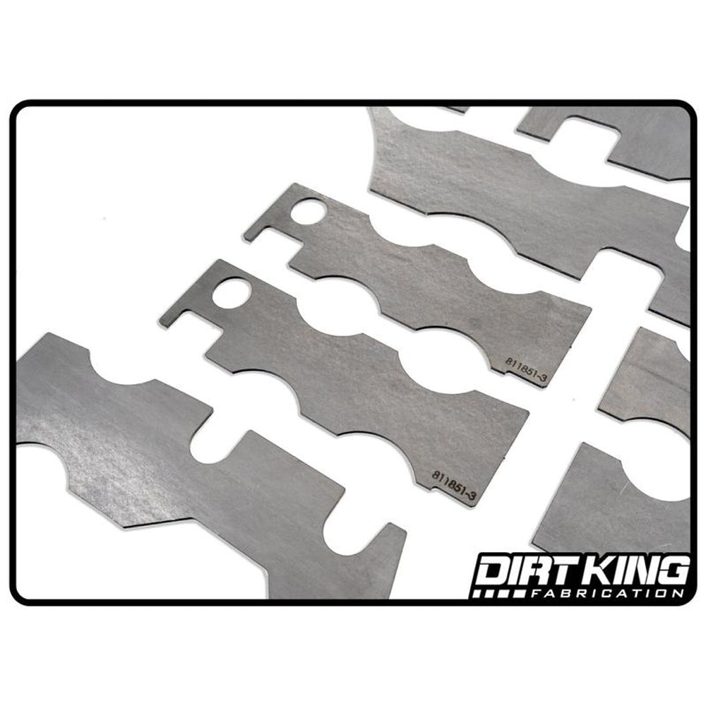 Dirt King Fabrication - Rear Frame Plate Kit - Toyota Tacoma (2005-2023)