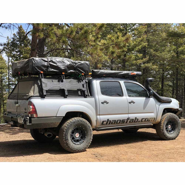 upTOP Overland Soft Top Compatible TRUSS Bed Rack Toyota Tacoma 2