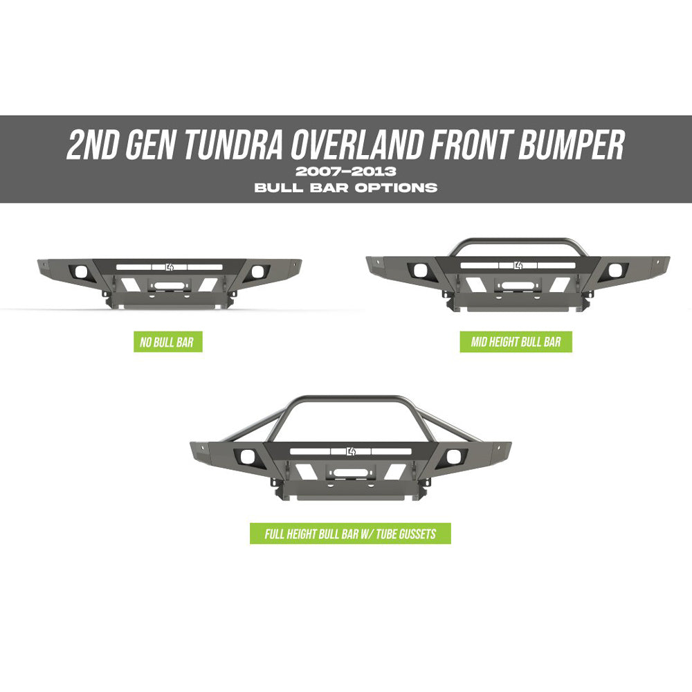 C4 Fabrication - Overland Series Front Bumper - Toyota Tundra (2007-2013)
