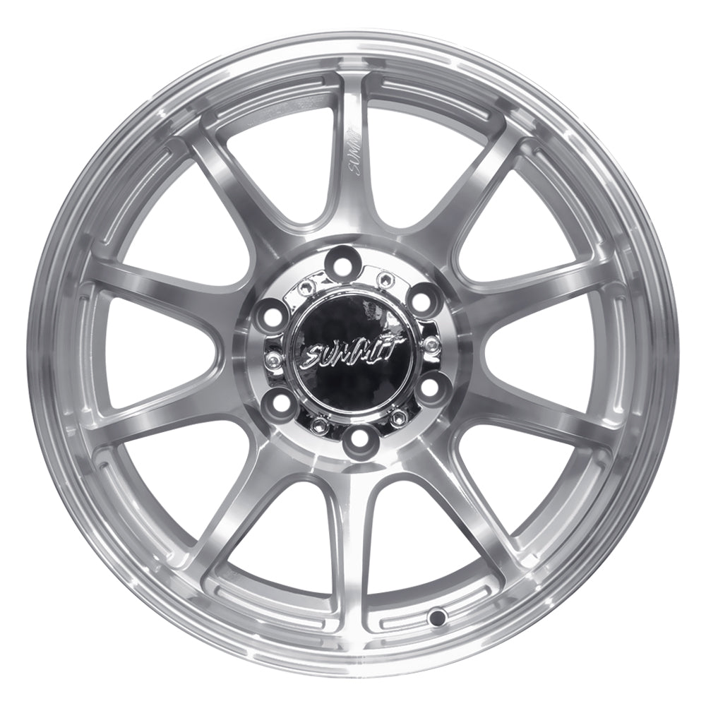 SSW Offroad - Apex - Machined Silver - 17x9.0 -25