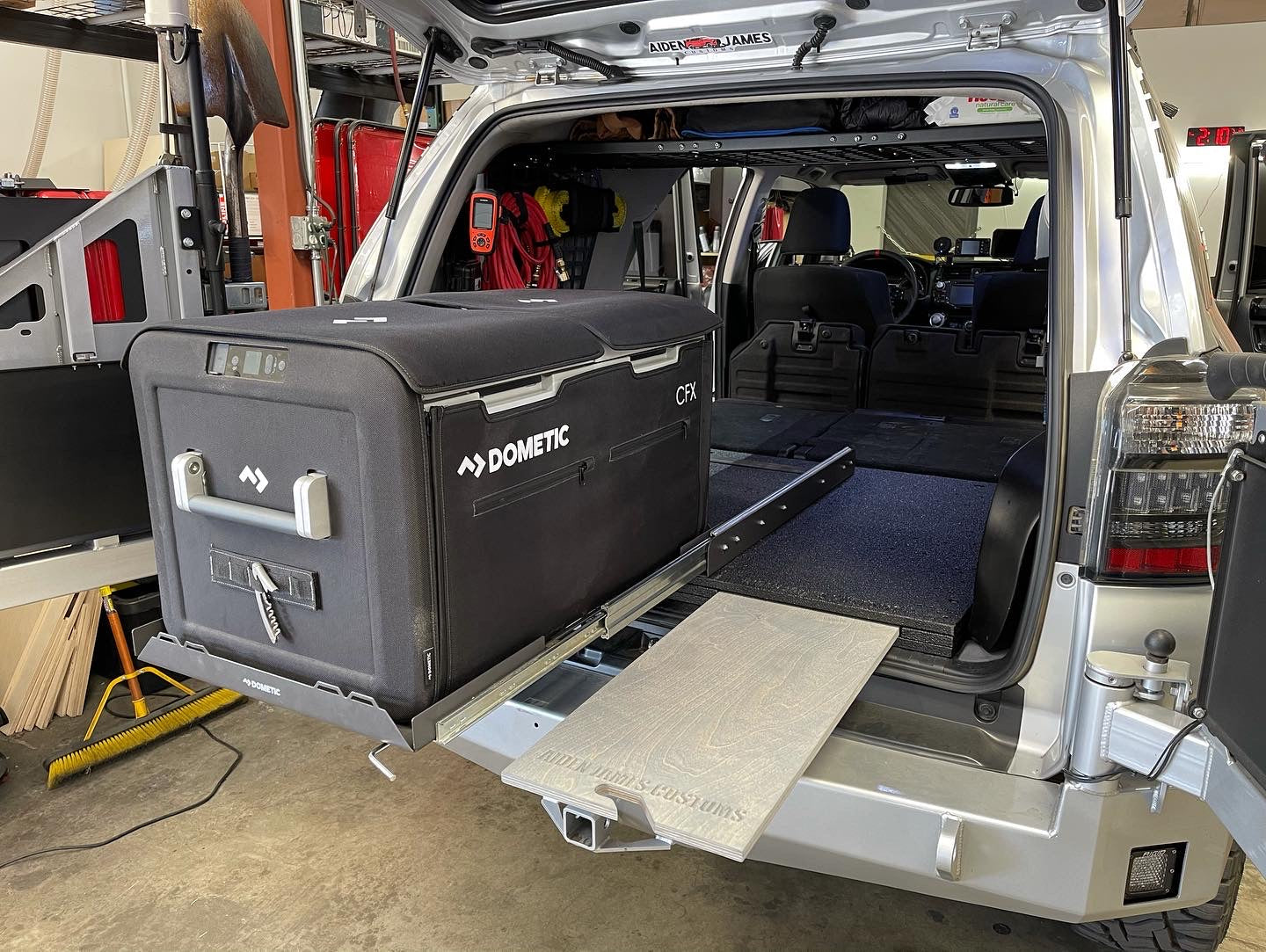 Aiden James Customs - Riser Kit with Twin Slide-Out Tables - Toyota 4Runner (2010+)