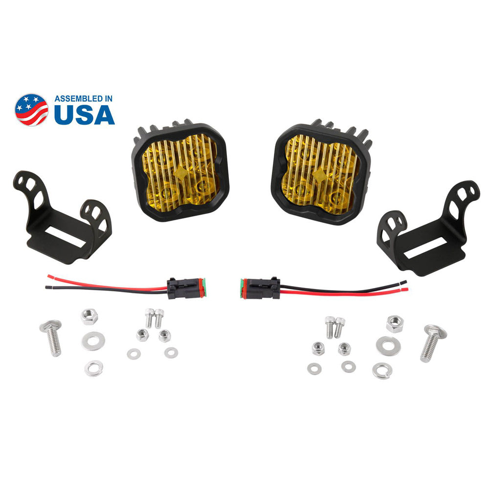 Diode Dynamics - SS3 SAE/DOT Yellow Max Standard LED Pod (Pair) Diode Dynamics - SS3 SAE/DOT Yellow Max Standard LED Pod (Pair)
