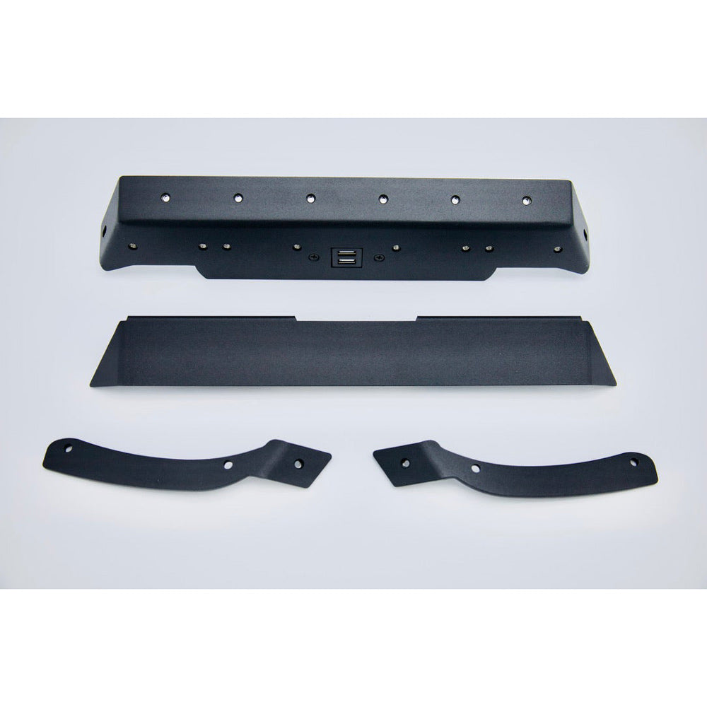Expedition Essentials - Dash Mount Powered Accessory Mount w/ Wiring Cover (T4RPAM) - Toyota 4Runner (2014-2020)