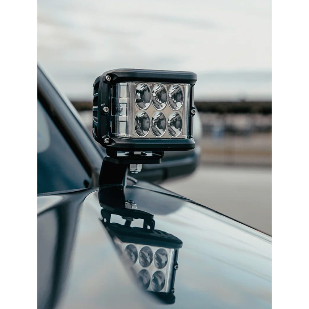 Cali Raised LED - Low Profile Ditch Light Brackets Kit - Toyota Tundra (2022+)